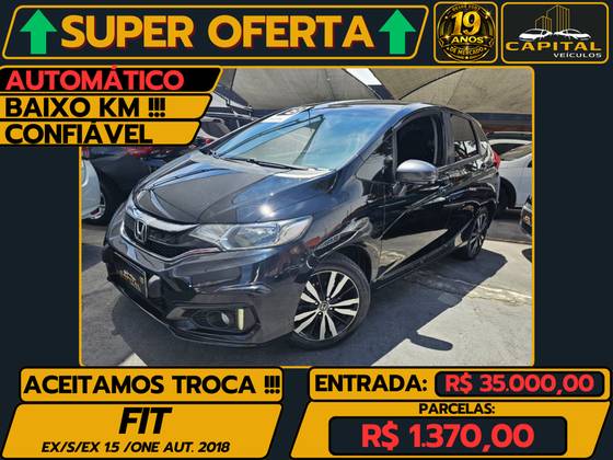 HONDA FIT 1.5 EX 16V FLEX 4P AUTOMÁTICO